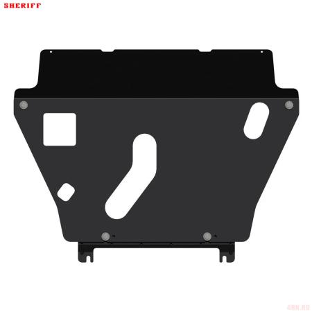 Защита картера и КПП для Toyota RAV4 (2013-2019) № 24.3178