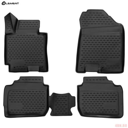 Коврики салона Element 3D для Kia Cerato (2013-2018) № NLC.3D.25.48.210