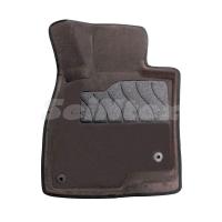 Изображение коврики салона 3d текстильные для mazda 6 (2013-2025) серые № 84123