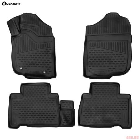 Коврики салона Element 3D Standart для Toyota Harrier (2013-2019) правый руль № ELEMENT3D01840210k