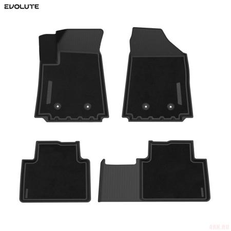 Коврики салона комбинированные оригинальные для Evolute i-Joy (2022-2025) № E3NP004CM