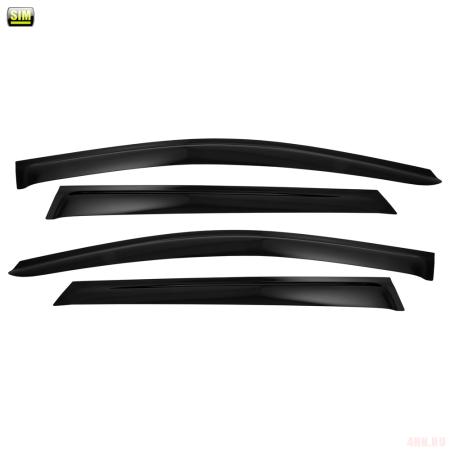 Дефлектор боковых окон для Geely Coolray (2020-2025) № SGEECO1932