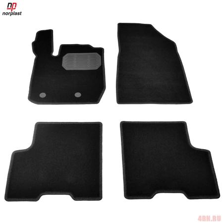 Текстильные коврики в салон Norplast для Renault Arkana (2019-2025) № NPA10-VTe690-025