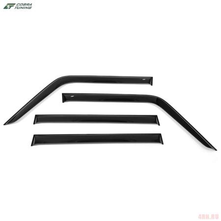 Дефлекторы боковых окон для Toyota Land Cruiser 76 (2007-2025) № T26907