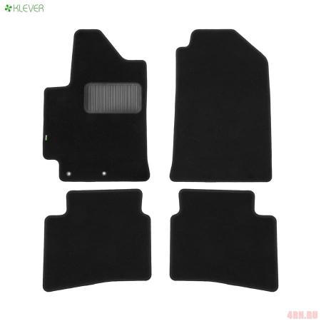 Коврики салона Klever текстильные Standard для Kia Rio седан (2017-2023) № 02255501210kh