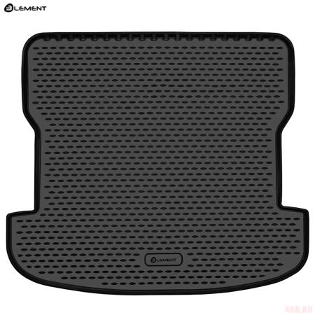 Коврик багажника для Hyundai Custin (2024-2025) длинный (3-й ряд сложен), 7 мест. № ELEMENTA71255L14