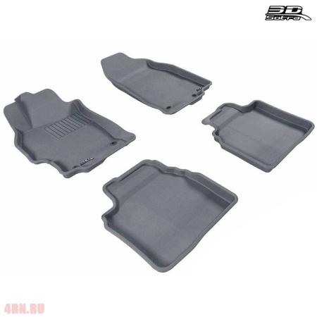 Коврики салона Sotra Liner 3D Lux серые для Mazda 6 (2008-2012) № ST 74-00324