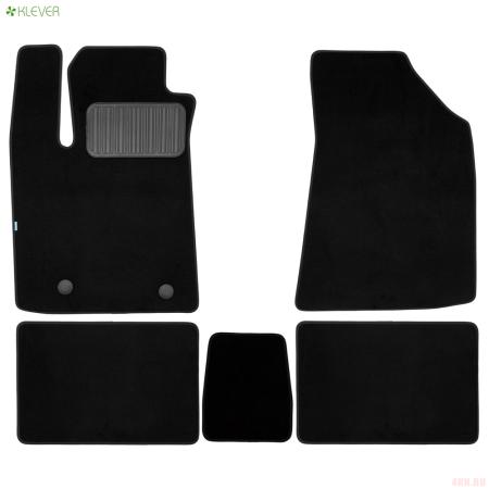 Коврики салона текстильные Premium для Changan Lamore (2023-2025) 5 шт. № KLEVER0509200822110kh