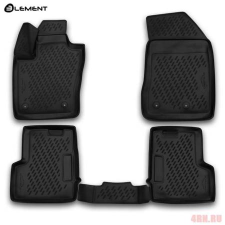 Коврики салона Element 3D для Jeep Renegade (2015-2025) № CARJEP00011