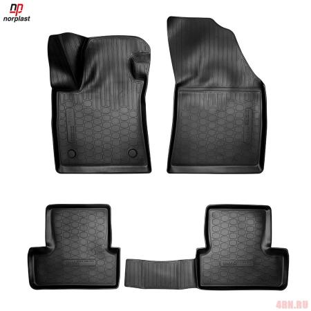 Коврики салона Norplast 3D для Renault Megane 4 хэтчбек (2016-2025) № NPA11-C69-572