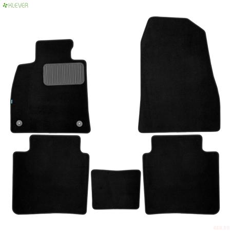 Коврики салона текстильные Premium для Hongqi H5 (2023-2024) 5 шт. № KLEVER0311600522110kh