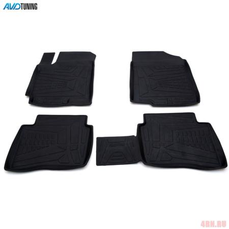 Коврики салона AVD Tuning для Kia Rio седан, хэтчбек (2011-2016) № ADRPLR275
