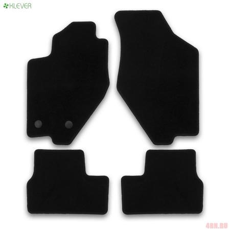 Коврики салона Klever текстильные Econom Klever для Lada (ВАЗ) Калина (2004-2013) № KLEVER01520401200k