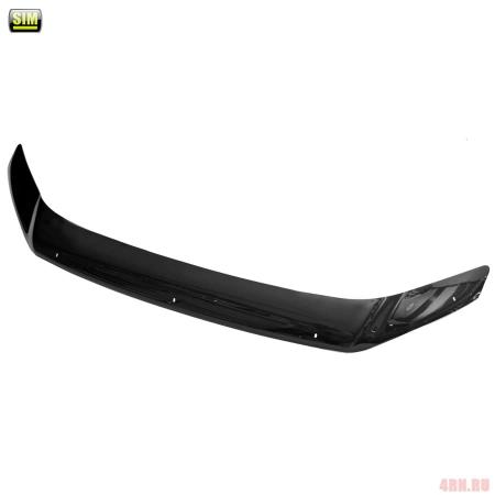 Дефлектор капота SIM для Volkswagen Polo седан (2015-2020) № SVOPOL1512