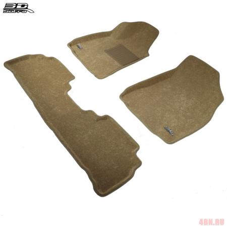 Коврики салона Sotra Liner 3D Lux бежевые для Lexus RX 350/450 (2009-2011) № ST 74-00538