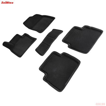 Коврики салона Eva 3D "соты" для Mazda CX-5 (2017-2025) № 95171