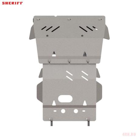 Защита картера для Toyota Land Cruiser 150 (GX460) (2010-2017) № 24.4611