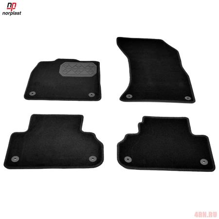 Коврики салона Norplast текстильные для Audi Q5 (2017-2024) № NPA00-VTe050-650