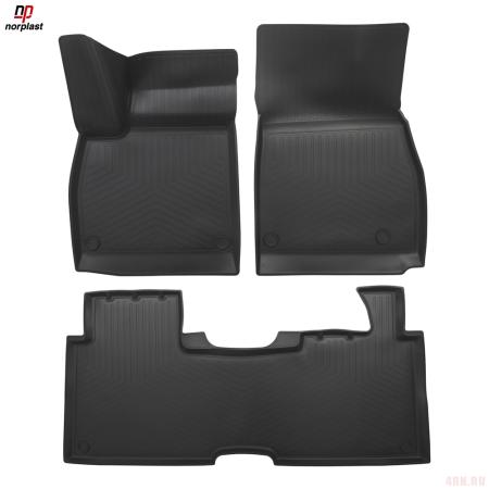Коврики салона для Avatr 11 (2022-2025) (5-ти местный) № NPA11-C157-111