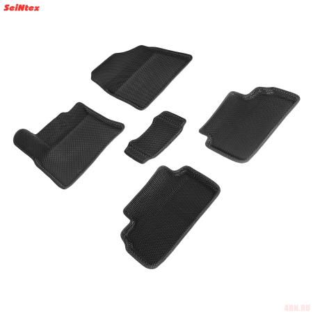 Коврики салона Eva 3D "сота" для Kia Ceed (2018-2025) № 98088