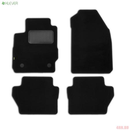 Коврики салона Klever текстильные Standart для Ford Fiesta хэтчбек, седан (2015-2017) № KLEVER02166701210kh