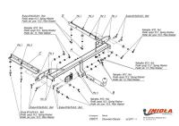 Фаркоп Imiola для Chevrolet Orlando (2011-2015) № CH.011
