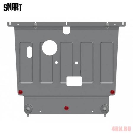 Защита картера, КПП для Hyundai Solaris седан (2017-2022) № 10.SL 9009