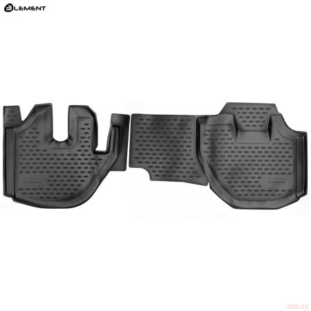 Коврики салона для Isuzu ELF (NPR75) (2010-2025) 2 шт. № ELEMENTAN0315210.F
