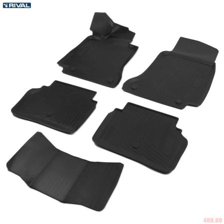 Коврики салона для Mercedes E-Сlass (W213) (2016-2025) № 13901001