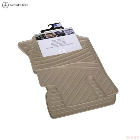 Коврики салона оригинальные для Mercedes CLS-Class (W218) (2011-2014) бежевые № A21268060488P95
