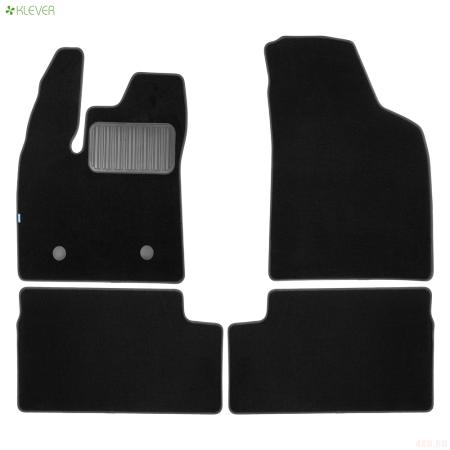 Коврики текстильные в салон Premium для Chery eQ7 (2024-2025) № KLEVER05.AN0711.110kh