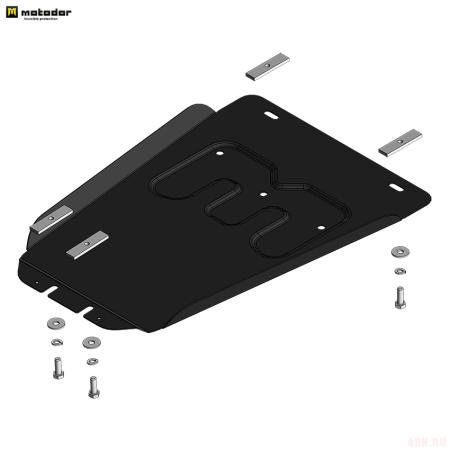 Защита КПП для JAC T8 (2023-2025)/T8 Pro (2020-2025) № 78313