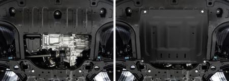 Защита картера и КПП для Hyundai Creta (2021-2025) № 111.02393.1