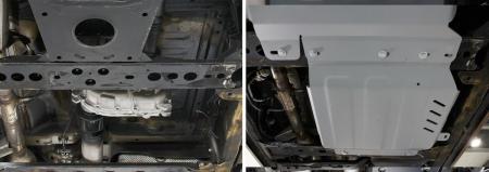 Защита раздаточной коробки для Nissan Pathfinder (2004-2014) № 2333.4167.1.6