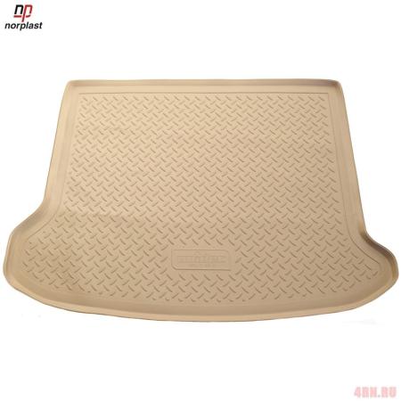 Коврик в багажник Norplast бежевый для Volvo XC60 (2008-2017) № NPL-P-96-01-B