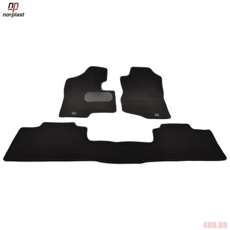Коврики салона Norplast текстильные для Cadillac Escalade (2007-2014) № NPL-VTe-100-310a