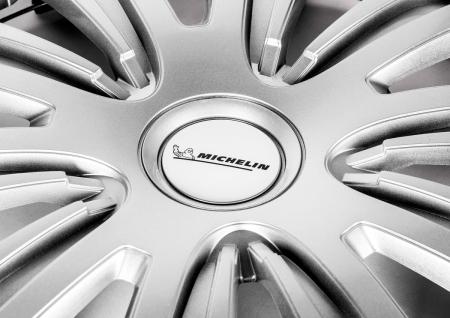 Колпаки колесные MICHELIN 15", "42 Нардо", серебристые, 4 шт. № 300255