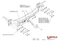 Фаркоп Imiola для Audi Q7 (2006-2015) № A.015