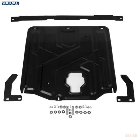 Защита картера и КПП (оцинкованная) для Kia XCeed (2020-2025) № ZZZ.2382.1