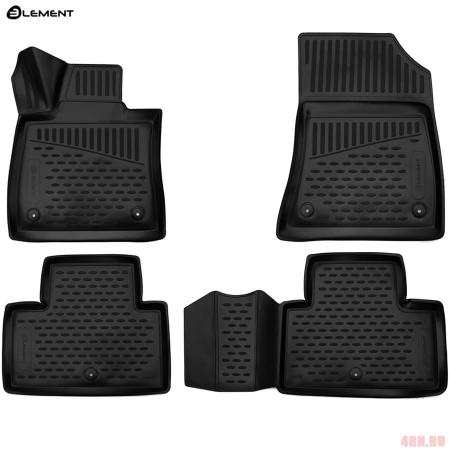 Коврики в салон 3D Element для Infiniti QX50 (2018-2025) № ELEMENT3D7620210k