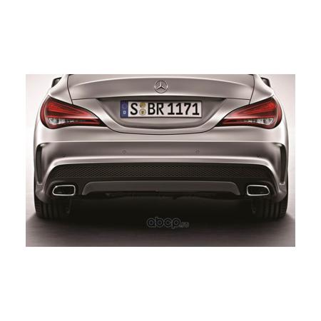 Спойлер заднего бампера AMG с активной системой облегчения паркования с Parktronic оригинальный для Mercedes СLA-Class (2019-2025) № A1178805640