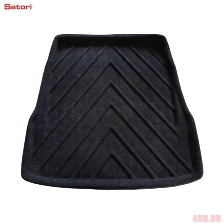 Коврик в багажник Satori Liner 3D Basic текстильный для Mercedes S-Class (W222) (2013-2020) № SI 03-00132
