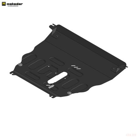 Защита картера и КПП для Chevrolet Captiva (2019-2025) № 73002