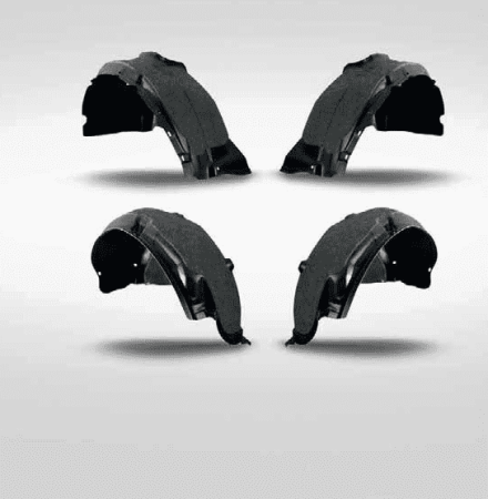 Комплект оригинальных подкрылков с шумоизоляцией для Toyota Land Cruiser Prado 150 (2017-2025) 4 шт. № RW4AN-60140