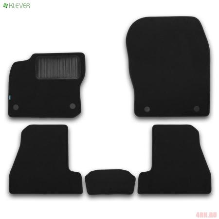 Коврики салона Klever текстильные Premium для Ford Focus 3 седан (2015-2018) 5шт. № KVR03166822110kh