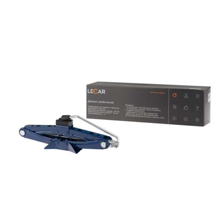 Домкрат ромбический LECAR 1т. (высота мин/макс 90/310мм.) LECAR000020106