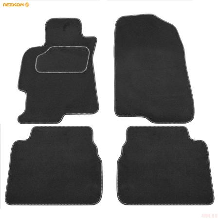 Коврики салона Rezkon текстильные для Mazda 6 (2008-2012) № 2523015200