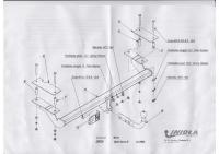 Фаркоп Imiola для Opel Astra H хэтчбек (2004-2009) № O.030