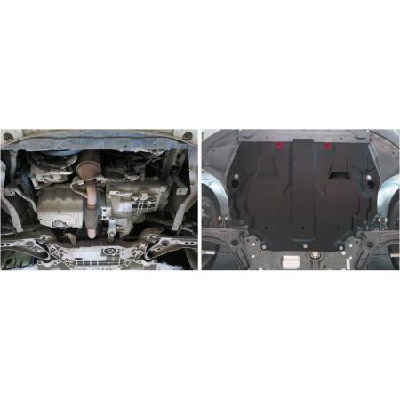Защита картера и КПП для Seat Altea Freetrack (2004-2014) № 111.05107.1