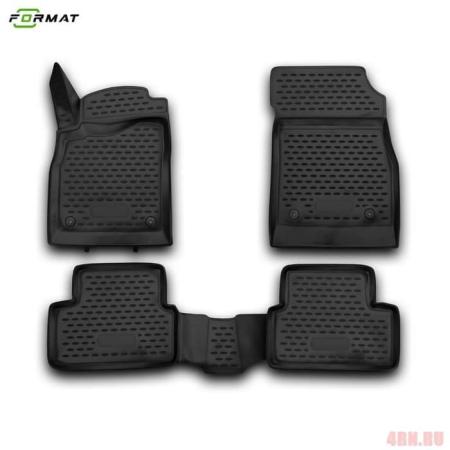 Коврики 3D салона для Chevrolet Cruze (2009-2015) № FORMAT.3D.08.13.210k